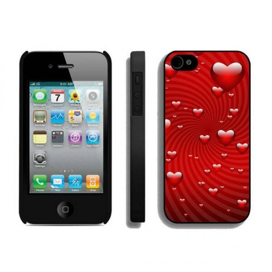 Valentine Love iPhone 4 4S Cases BWM - Click Image to Close